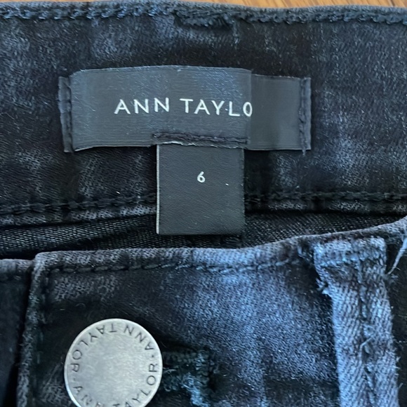 Ann Taylor black beaded jeans - Picture 6 of 9